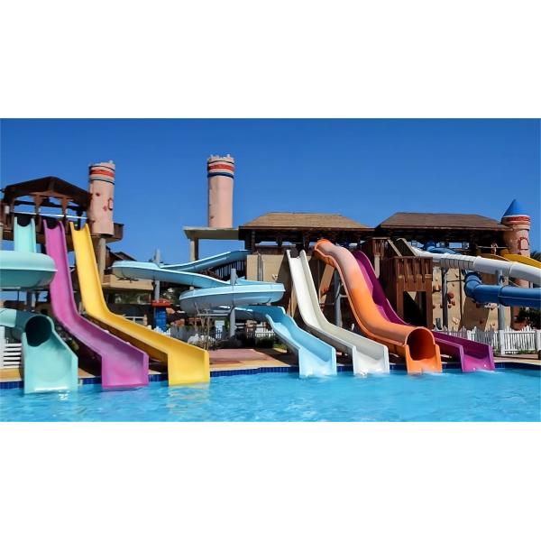 ODM 12mm Thickness Fiberglass Slide Water Amusement Park Products