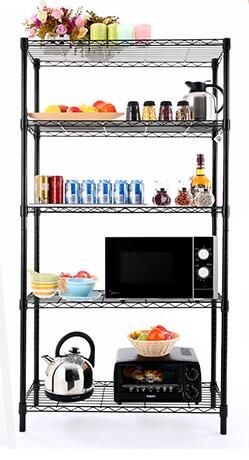 Light Duty 4 Tiers Chrome Tool Storage Rack Heavy Duty NSF 4 Tier Chrome Wire