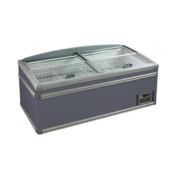 Buy Static Cooling Commercial Display Glass Door Ice Cream Freezer at wholesale prices