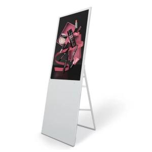 Led Backlit 43" 1920*1080 500CD/Sqm Portable Digital Poster