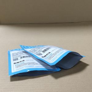 Custom Printed Sauce Packaging Bags with Zipper and Window