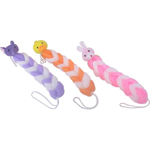 Buy Soft Cleansing Animal PE Mesh Bath Sponge / Bathing Scrubber at wholesale prices
