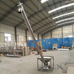 Customizable Stainless Steel Inclined Screw Conveyor for Customized Automatic