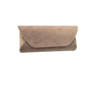 Handmade Custom Hard Sunglasses Case Flannelette Glasses Case With Soft Velvet