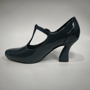 Chic Leather Feminine High Heels Madam'S Evening Stilettos