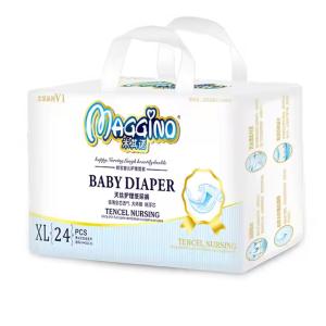 Custom Natural Disposable Baby Pants Diaper Without Chlorine