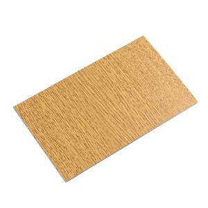 1220x2440mm Wooden Aluminum Composite Panel Nontoxic Practical