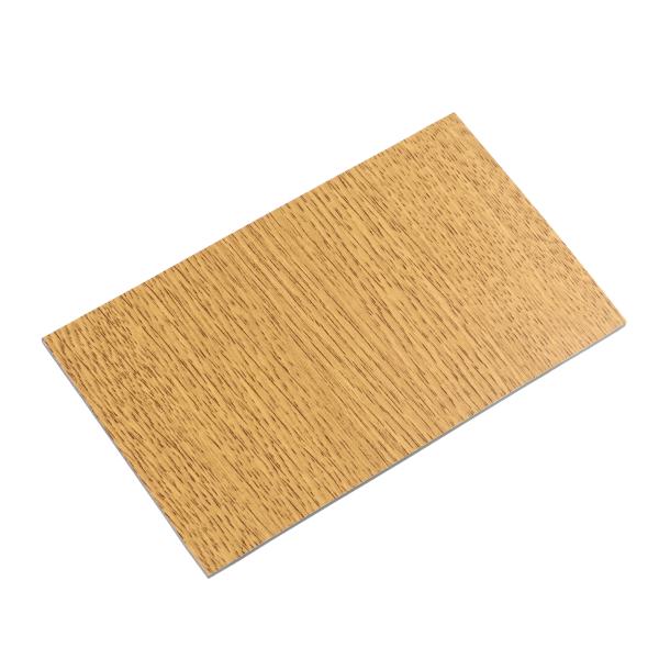 Anticorrosive Wooden Aluminum Composite Panel Heatproof Waterproof