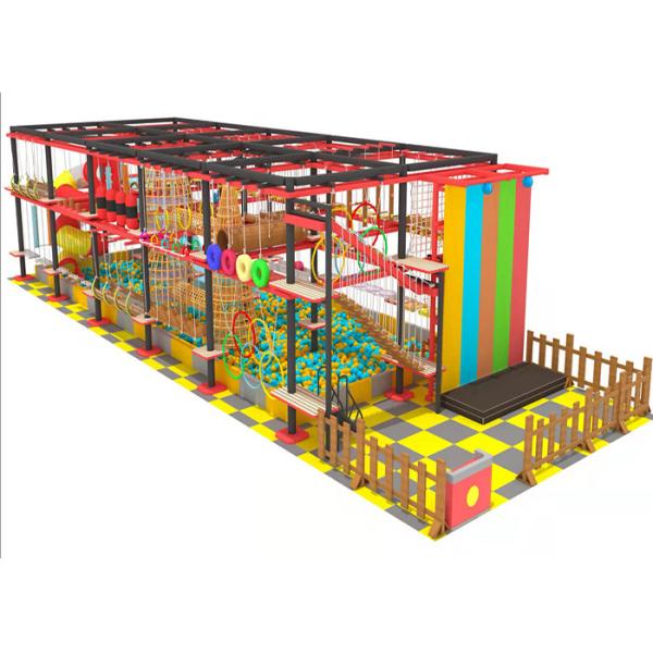 Buy Interesting Adventure High Ropes Course Indoor Park Children at wholesale prices