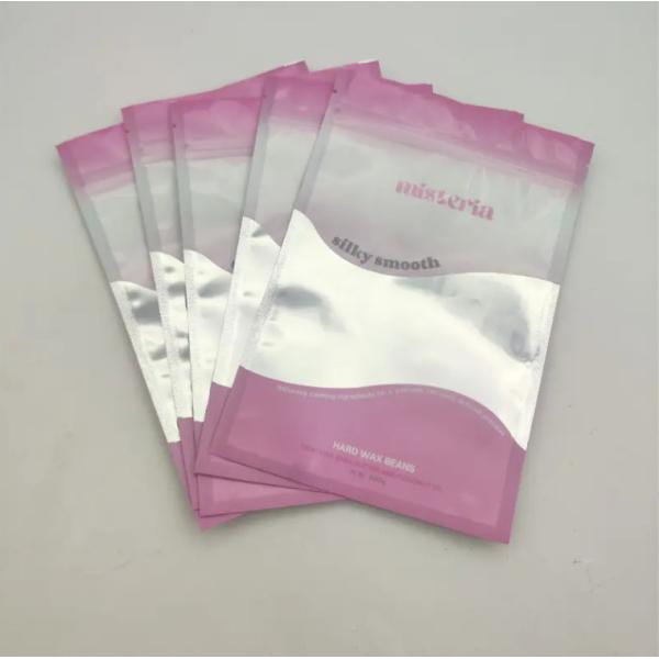 Wholesale Custom Logo Zipper Three-Side Sealing Plastic Pouching Recyclable