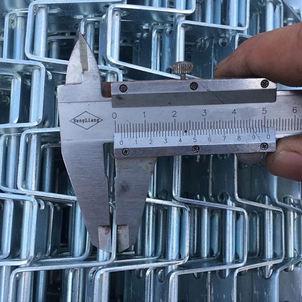 Buy Honeycomb Galvanized Plate Wire Mesh Conveyor Belt at wholesale prices