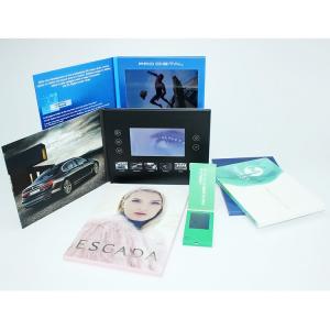 Free Sample VIF Handmade USB downlaoding CMYK printing LCD HD IPS 7 Inch Video