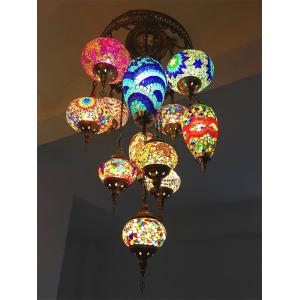 Mediterranean retro Cafe lighting living room restaurant hotel Bohemian