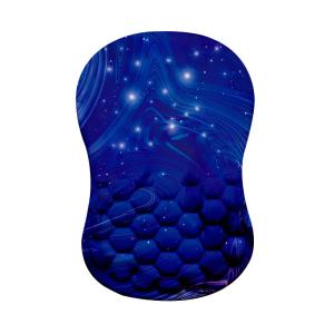 Rectangular Custom Non-Slip Memory Sponge Mousepad with Wrist Rest Comfortable