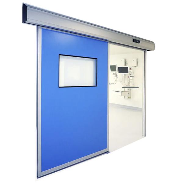 1.0mm Automatic Clean Room Doors Stainless Steel Hermetically Sealed Sliding Doors