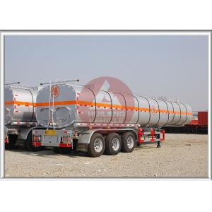 Thermal Insulation Chemical Tank Trailer Fiber Glass Simple Structure Easy