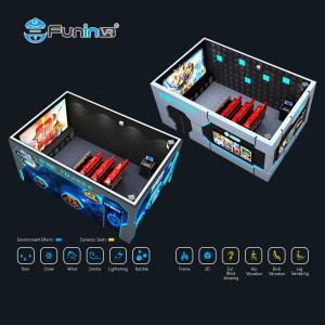 Electrical System 5D Movie Theater Digital Projection 500kg Capacity