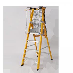 China Household Fiberglass Platform Ladder / Fiberglass Multi Ladder With Handrail on sale