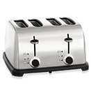 China IEC Cooking Equipment Digital 4 Slice Toaster With Indicate Light on sale