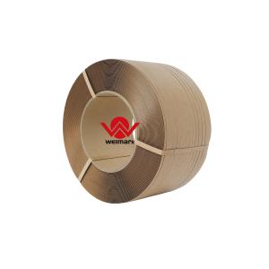 China 9MM Width Recyclable Paper Strap Tape For Binding Pallet on sale