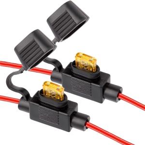 12/24/32V Water Resistant Mini Automotive Fuse Holder