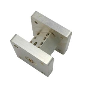 Double Ridge Waveguide To Coax Adapter