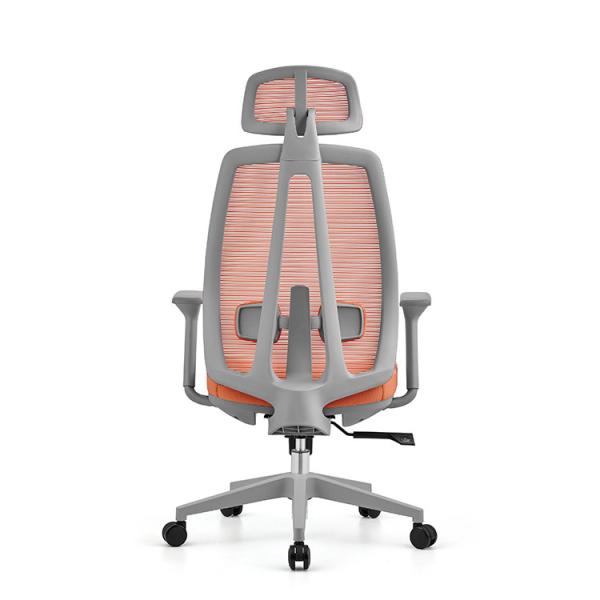 Modern Style High-Back Office Chair With Armrests And Headrest For Office Room