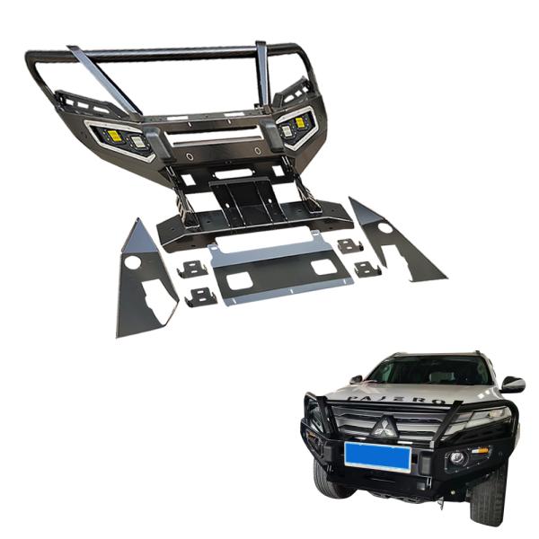 Customized Steel Rear Bumper for Mitsubishi Triton Car Body Kit 1982-1990 Year