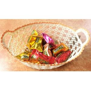 Lace Doily Bowl Basket Handicraft Wastepaper Wedding Gift Candy Basket