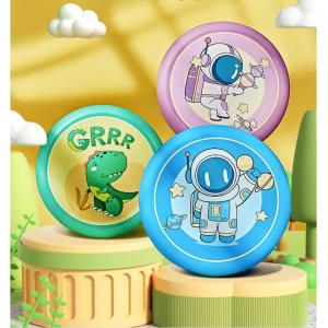 Cartoon Dog Training Interactive Toy Puppy Flyer Toy Dog Flying Saucer