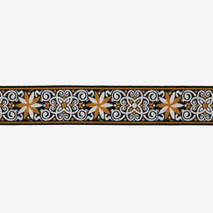 OEKO TEX 5cm Jacquard Polyester Webbing Strap For Clothes