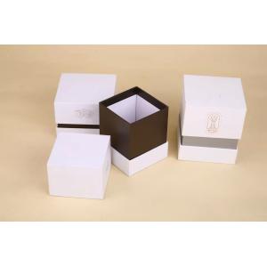 Logo Printed Candle Packaging Box Recyclable With EVA Insert