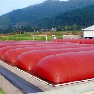 PVC Mesh Cloth Home Biogas Digester Leak Free Customized