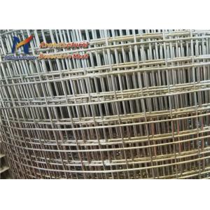 SS304 Stainless Steel Welded Wire Mesh 25.4mm 12.7mm 6 Foot Wire Fence Roll