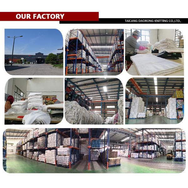 secondary shirt White Knitting Cotton wiping Cleaning Rags