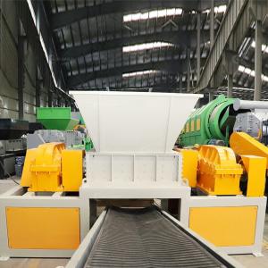 Double Shaft Shredding Machine for Waste Aluminum Cans Provided Video Outgoing