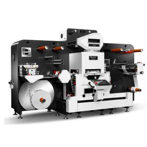 Flatbed Sticker Label Die Cutting Machine Hot Stamping High Speed