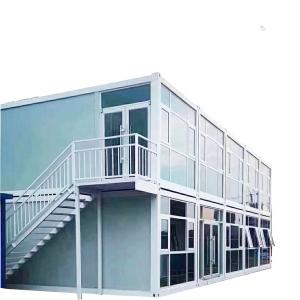 Zontop Modern Luxury Easy Assemble Steel Prefabricated 2 Story Frame 20ft 40 Ft