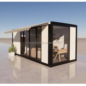 Hotel Accommodation 20ft Prefabricated Detachable House with Galvanized Steel