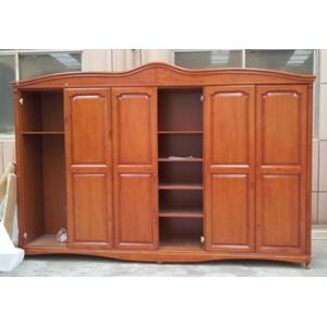 Maple Solid wood door wardrobe