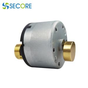 32mm Mini Vibration Brush Dc Motor With Dual Round-Shape Shaft Low Noise