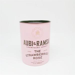 Custom Logo Food Grade Laundry Beads Cylinder Coffee Tea Kraft Paper Tube With