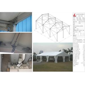 Single Layer Aluminum Structure Tent / Span Party Wedding Tent Movable House 20