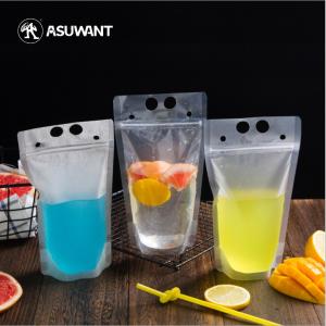CMYK Metallized Liner Transparent Beverage Bag Pantone