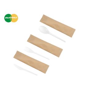 CPLA Material Eco Friendly Cutlery Set Disposable Biodegradable
