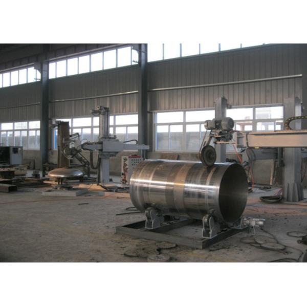 Buy 380v/50-60HZ Abrasive Belt Grinding Machine 5300x1600x4500mm Size For Metal Storage Tank at wholesale prices