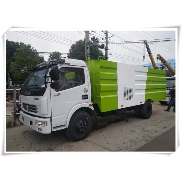 Dongfeng 6CBM Road Sweeper Truck Road Cleaning With Customized Color