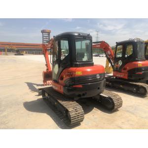6TON Operating Weight KUBOTA KXU55 Excavator with Original Hydraulic Valve and