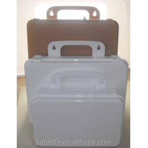 China CE Approved PP first aid container with handle emergency holder storage box on sale