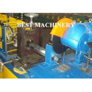Gavalnized Octangle Tube Rolling Machine Hydraulic Cutting Type For Shutter Door